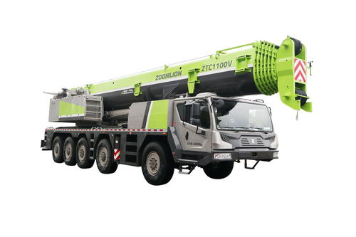 中聯重科ztc1100v753.1汽車起重機